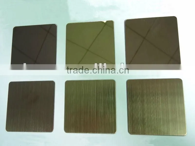 stainless steel coated titanium sheet
