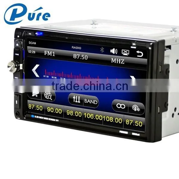 Universal Double Din Car DVD Player with USB SD AUX Radio Bluetooth Double Din Car Stereo