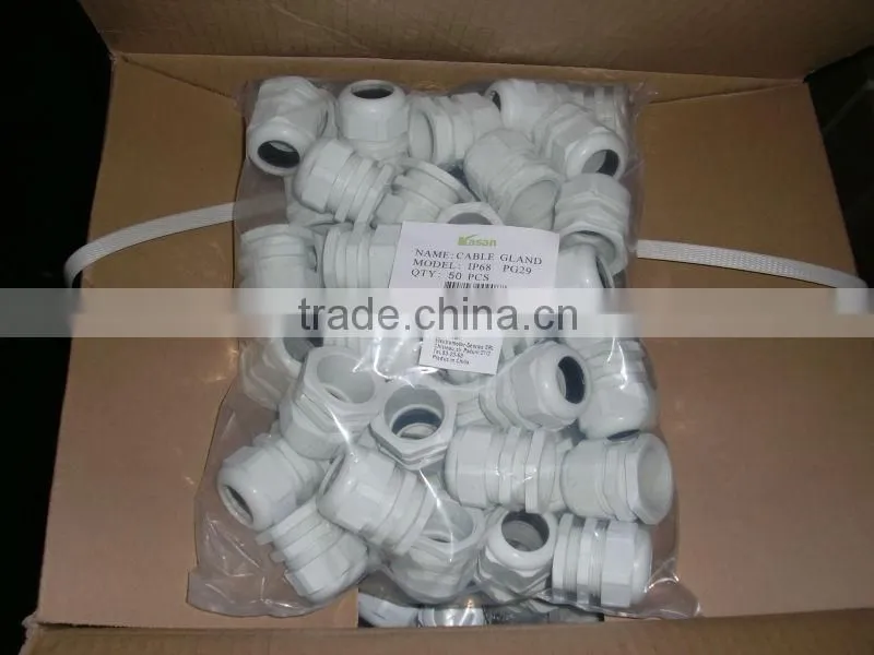 PG13.5,16,21,29 Waterproof Nylon Cable Glands