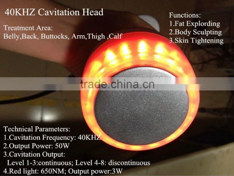 650nm diode laser pads 40k cavitation equipment for small business at home