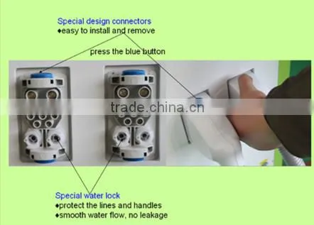 Hair removal and skin rejuvenation machine , double handle piece,shr+elight+ipl