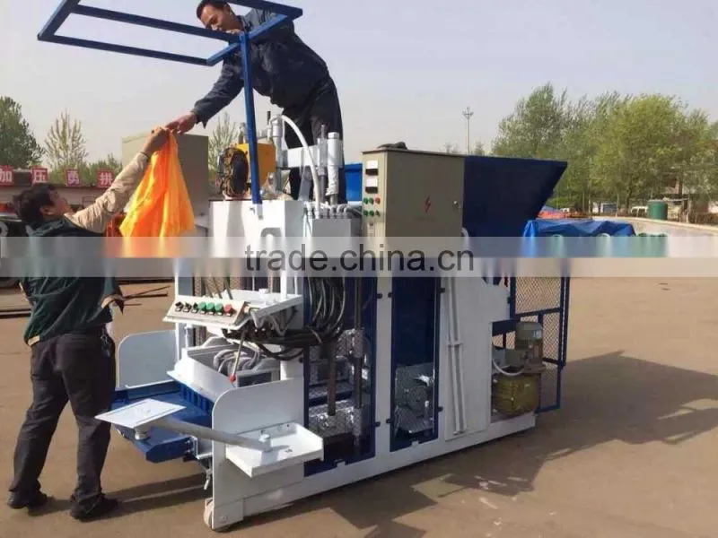 German technology QMY10-15 Automatically laying of concrete blocks Concrete mobile machines China product