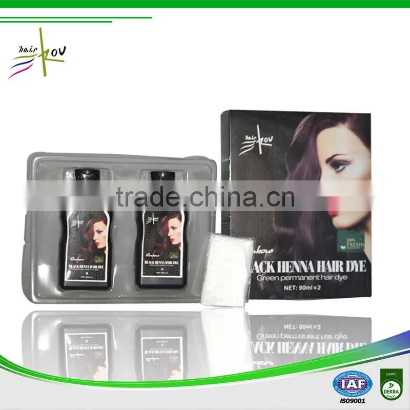Henna Black hair shampoo natural Hair Colors black hair shampoo with good quality