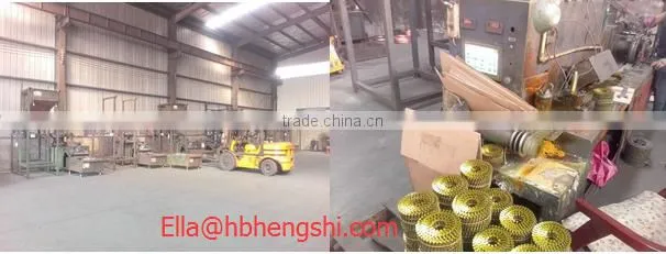 coil nail with ring shank.pallet coil nail.