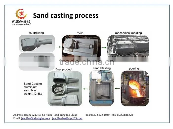 Precision brass casting investment cast brass casting with polishing finish