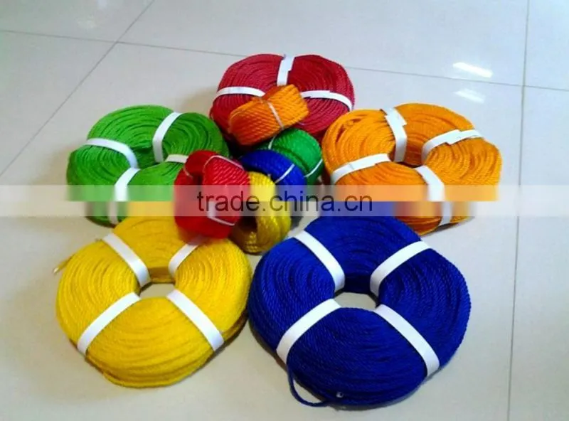 Nylon Fishing Rope Hot Sale Colored Jute Twine for Fishing Net