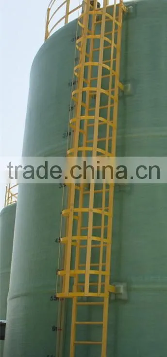 FRP platform ladders and ladder cage systems