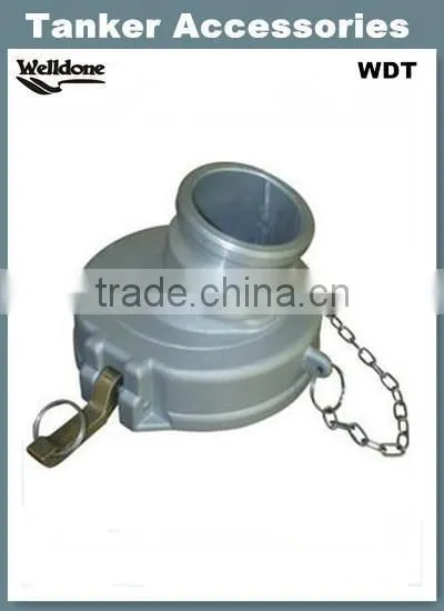 Threaded API valve coupler/4" Aluminum API Gravity Drop Coupler