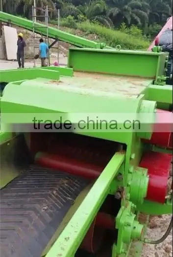 machine to make oil palm short fiber fuel