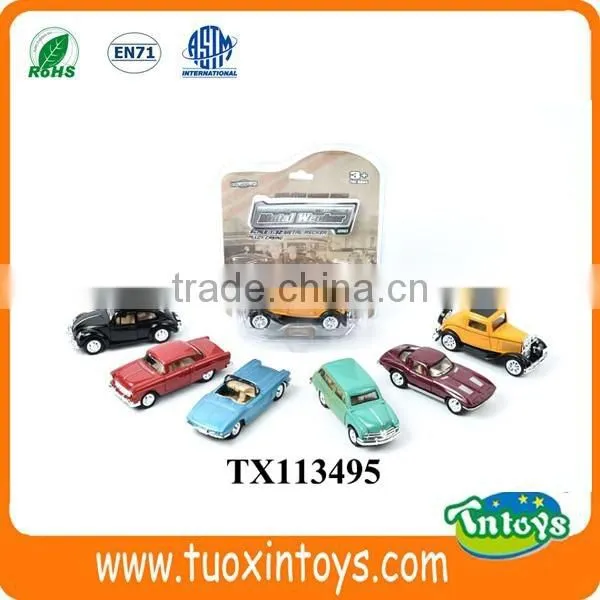mini car collection toy, container die cast scale model car