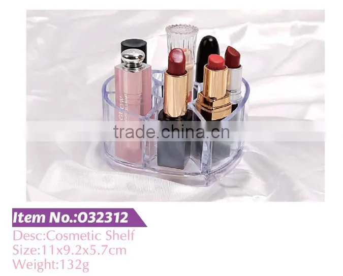 032312 Cosmetic Shelf ; Lipstick Shelf in Heart Shape