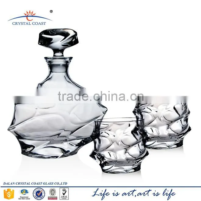 High Quality Whiskey Drinking Set Bohemia Crystal whiskey Set