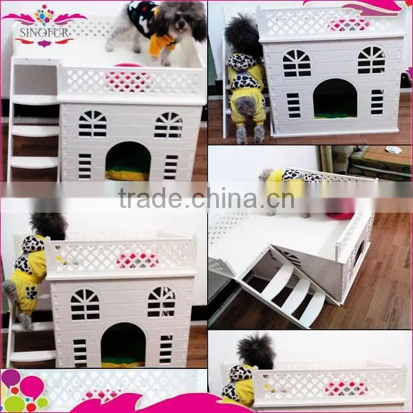 Factory outlets, Wholesale design custom Wood Plastic Composites rabbit cage