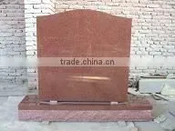 Red angel tombstone