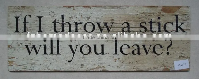 2016 new style ANTIQUE X'mas wooden sign, decorative wooden plaque