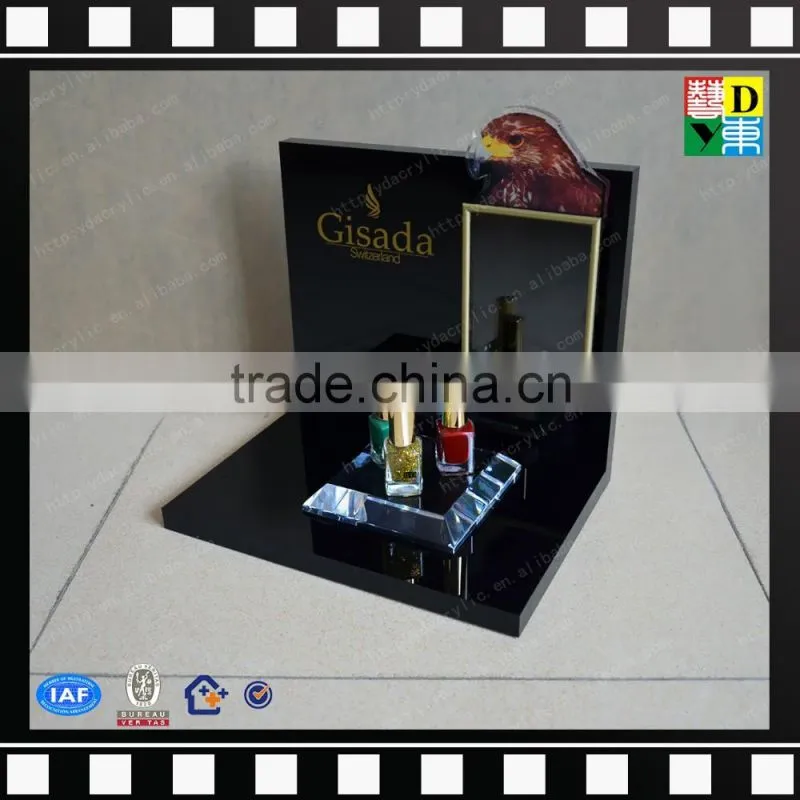 2016 colored plexiglass acrylic girls makeup organier ,Display Rack / Cosmetic Beauty Care Organizer