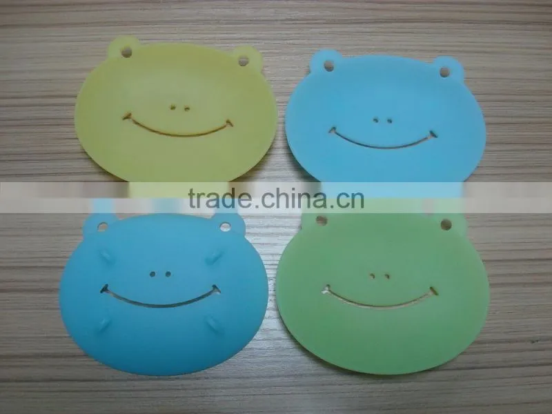 The Frog Prince seductive home bathroom decoration silicone soap box