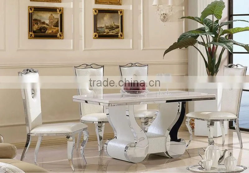 2015 new steel table and chairs