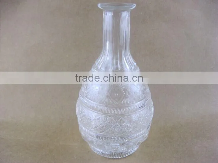 craving glass wine bottle/ glass bottle