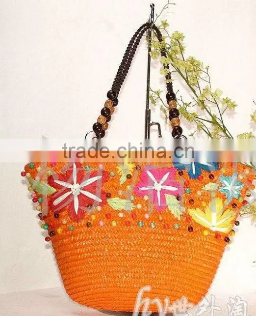 ladies sea grass bags with handles