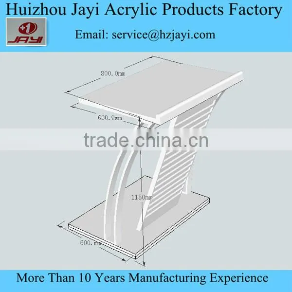 New Product Acrylic Lectern podium,Frosted Acrylic Lectern Podium