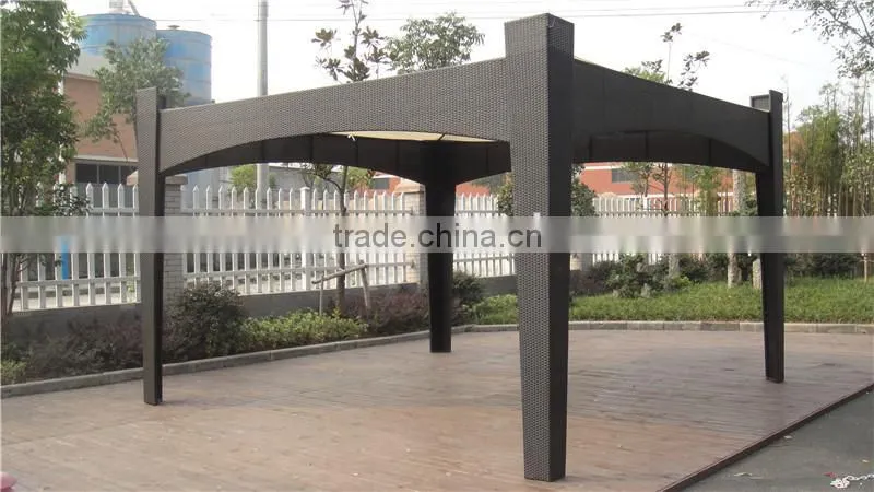 New Design Outdoor Garden Rattan Pavilion Gazebo