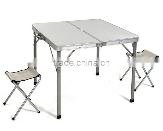 Aluminum Folding Portable Picnic Camping Set Table and Chairs