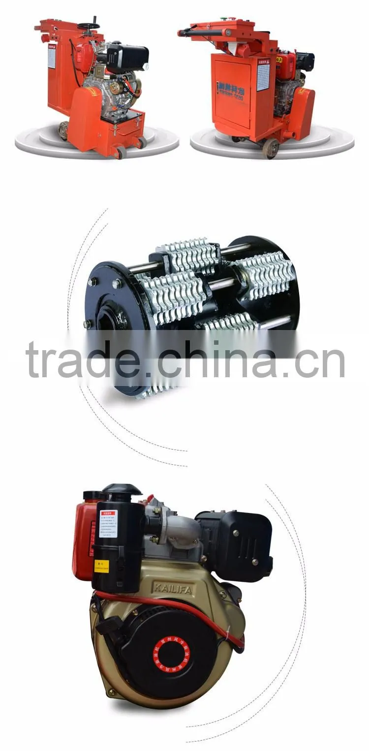 concrete scarifier removing machine,concrete floor scraper