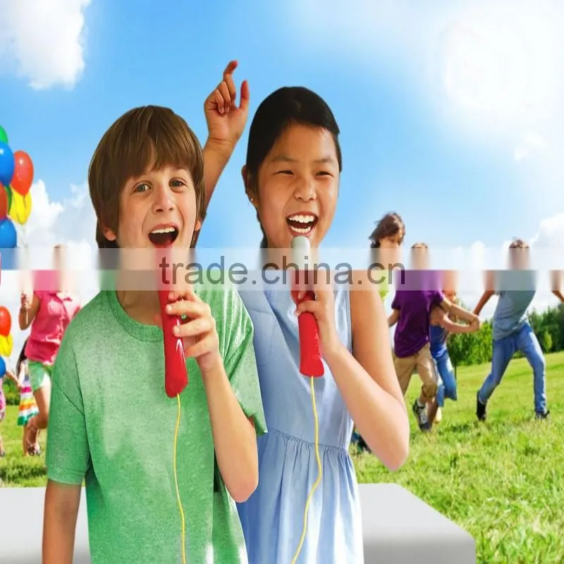 2016 hot wholesale cheap dual multifunctional electronic karaoke machine toy for kids