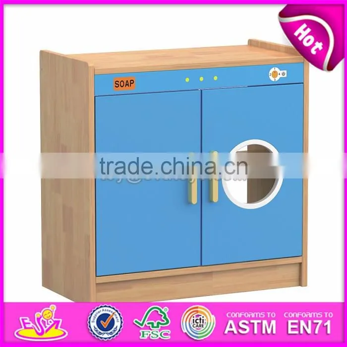 Best wholesale kindergarten toy storage wooden kids storage shelves W08C195