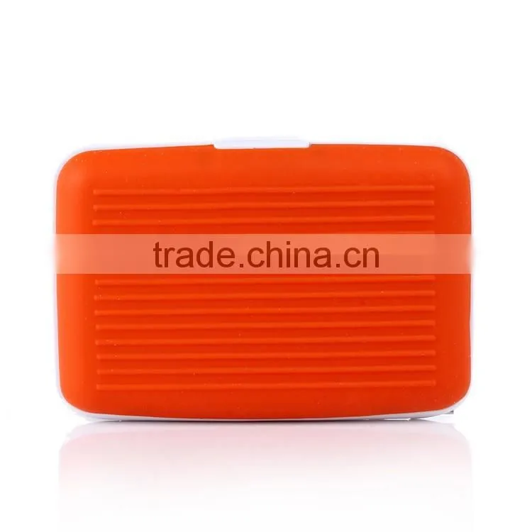 Silicone business credit card holder wallet Custom-Made MulticolorAK9001