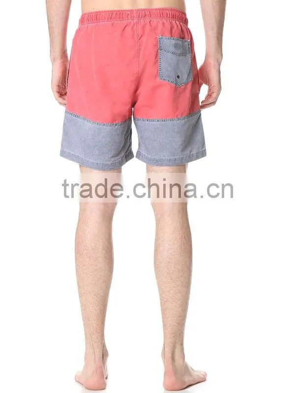 Short pants with pigment dye,summer casual shorts