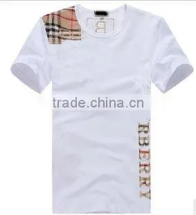 Fashion cotton customize blank design logo t shirts