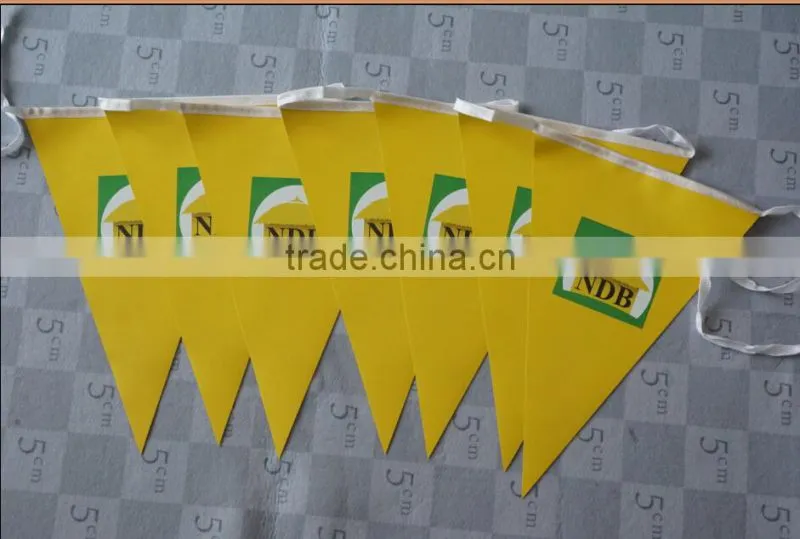 customized pennant bunting flag