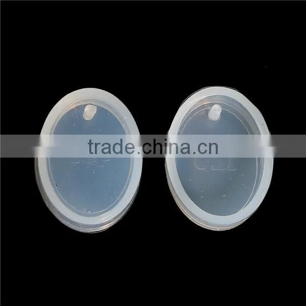 Custom Oval White Silicone Resin Mold