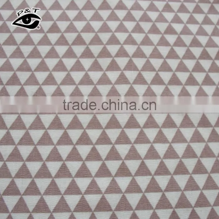 Cheap Triangle Design Wholesale Chinese Fabrics For Table Cloth Sofa