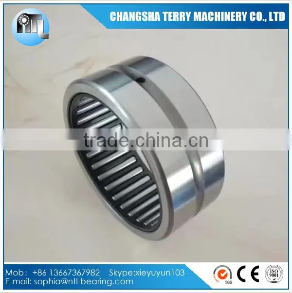 NK50/25 Needle Roller Bearing,Steel Cage, Open End, Oil Hole, 50mm ID, 62mm OD, 25mm Width