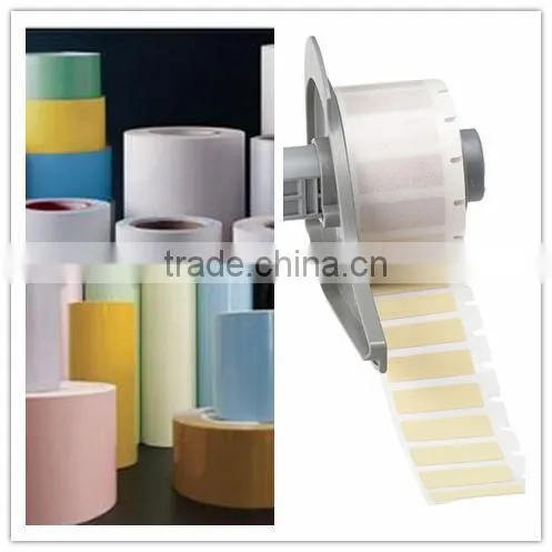 PI coating film bar code labeling self adhesive film labels