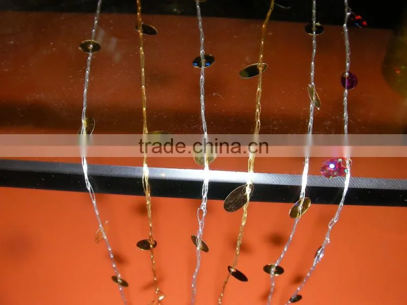 PET Sequin Cylinder(Line) Ornaments