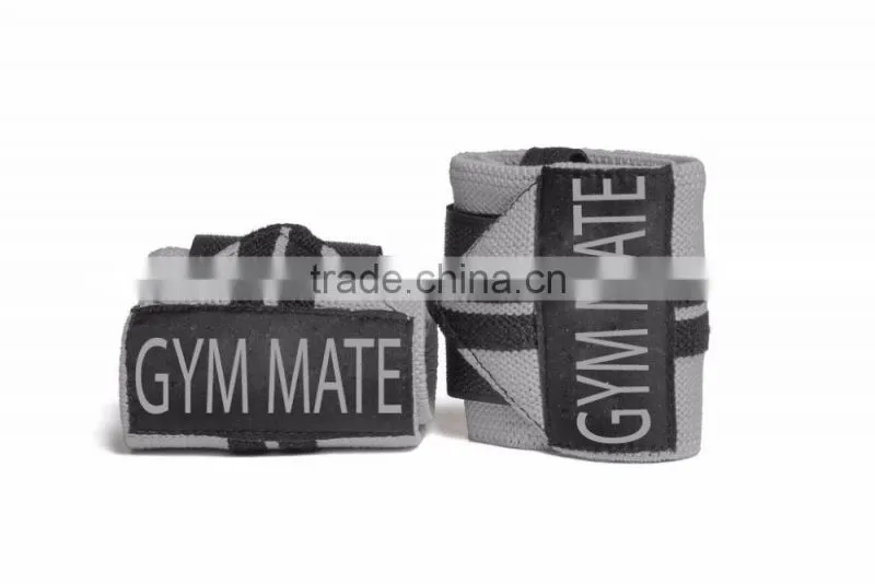 Heavy Duty Weightlifting Wrist Wraps GYM MATE