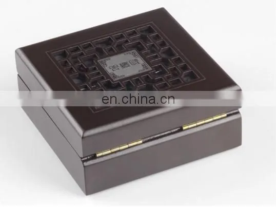 Factory price good quality wood prints wood gift box with lids with custom design