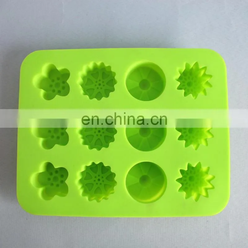 diamond shape plastic ice cube tray with lid