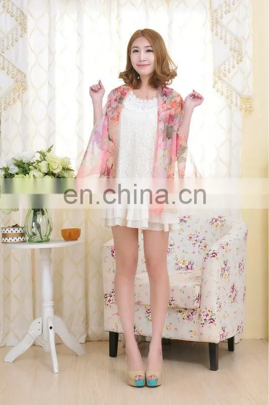 Popular Summer Scarf Fashion Style Chiffon Sillk Scarf