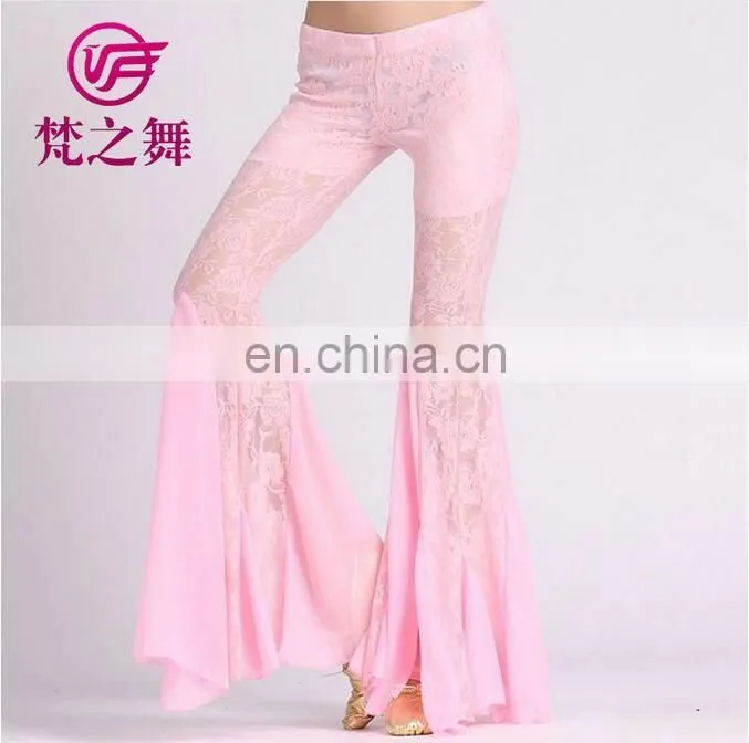 Egyptian professional belly dance lace pants for sale K-4004#