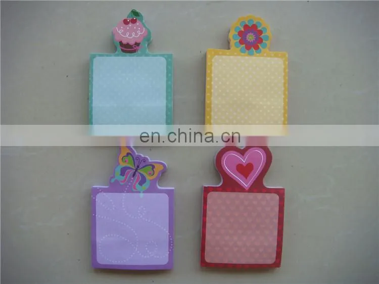 Customized printed paper sticky memo cube