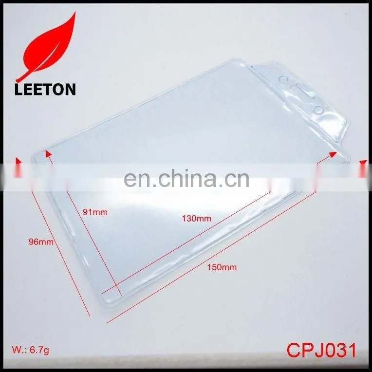 Factory custom PVC waterproof exhibition ID card holder