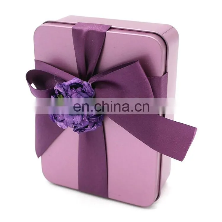 wedding favor tin box for candy/tin box for candy