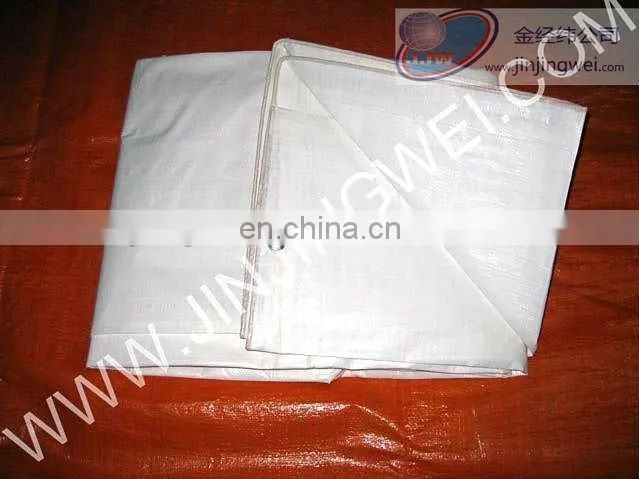 White Tarps Laminated Fabric