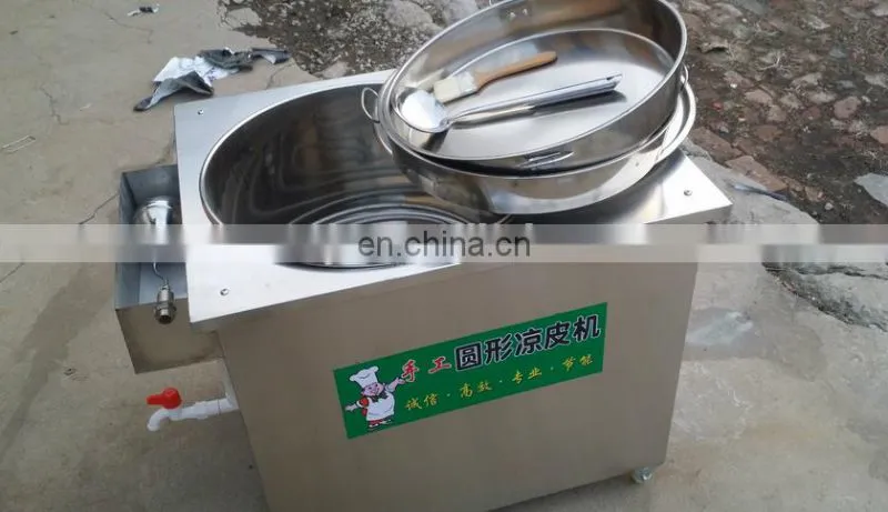 Chinese snack steamed cold rice noodles making machine tamales machine