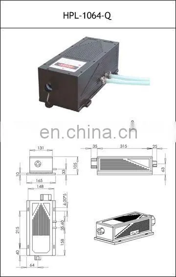 1064nm 100W 50W laser module